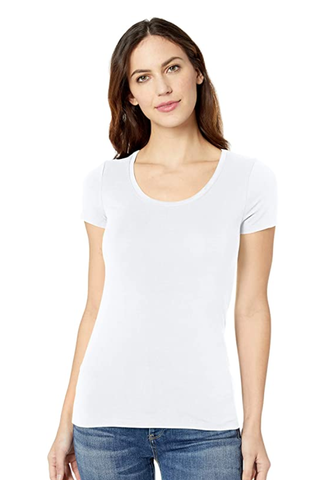 Wit Scoop Neck T-Shirt