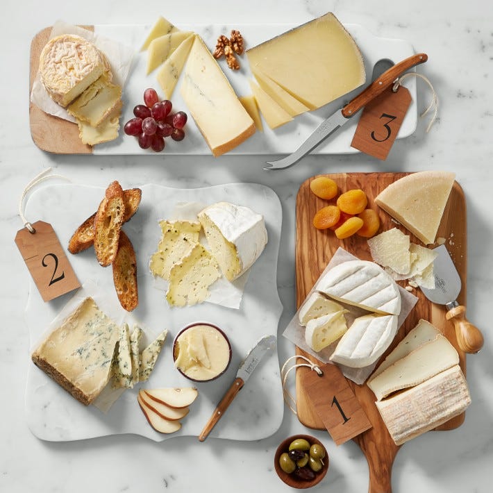 William Sonoma — 3 Months European Cheese Subscription