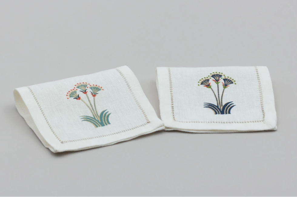 Buy NILE LOTUS COCKTAIL NAPKINS (Set of 6) Online