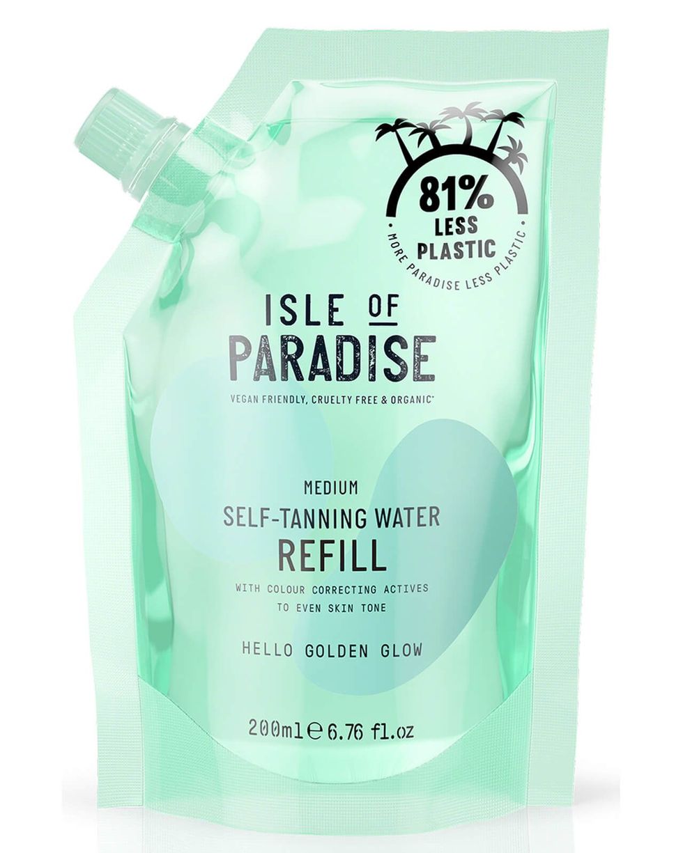 Isle of Paradise Self-Tanning Water Refill Pouch 