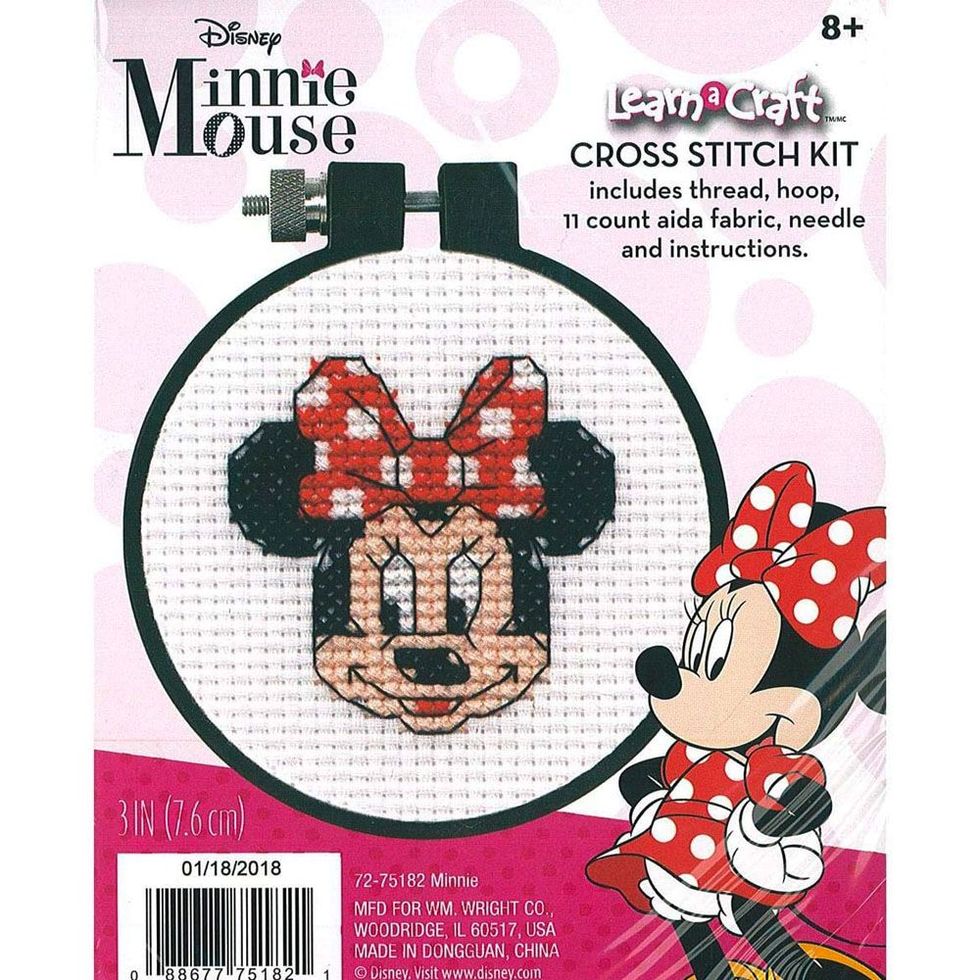 Stamped Cross Stitch Kits-Cartoon Counted Cross Stitch Kits for Beginners  Adults Needlepoint Cross-Stitch Patterns Dimensions Needlecrafts Embroidery