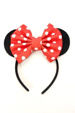 Diadema de orejas de Minnie Mouse para niños
