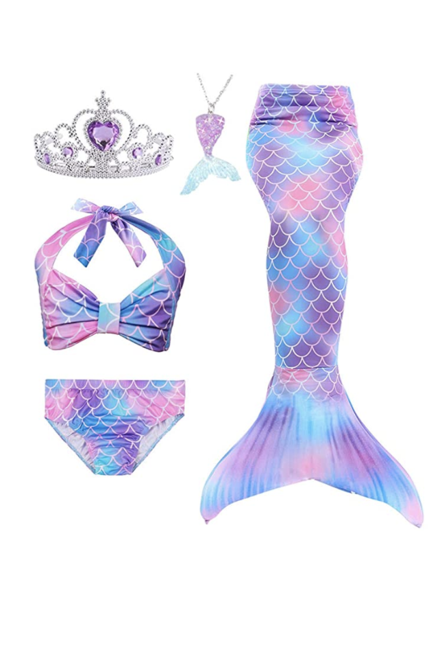 Mermaid Tail Bikini Set