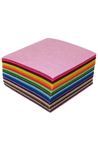 Assorted Color Felt Fabric Sheets