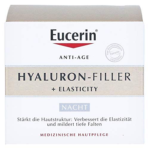 Eucerin Hyaluron Filler Elasticity crema viso notte