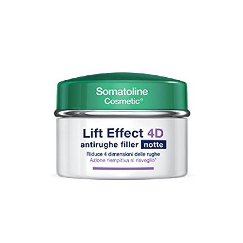Somatoline Cosmetic Lift Effect 4D Crema viso Antirughe Filler Notte 