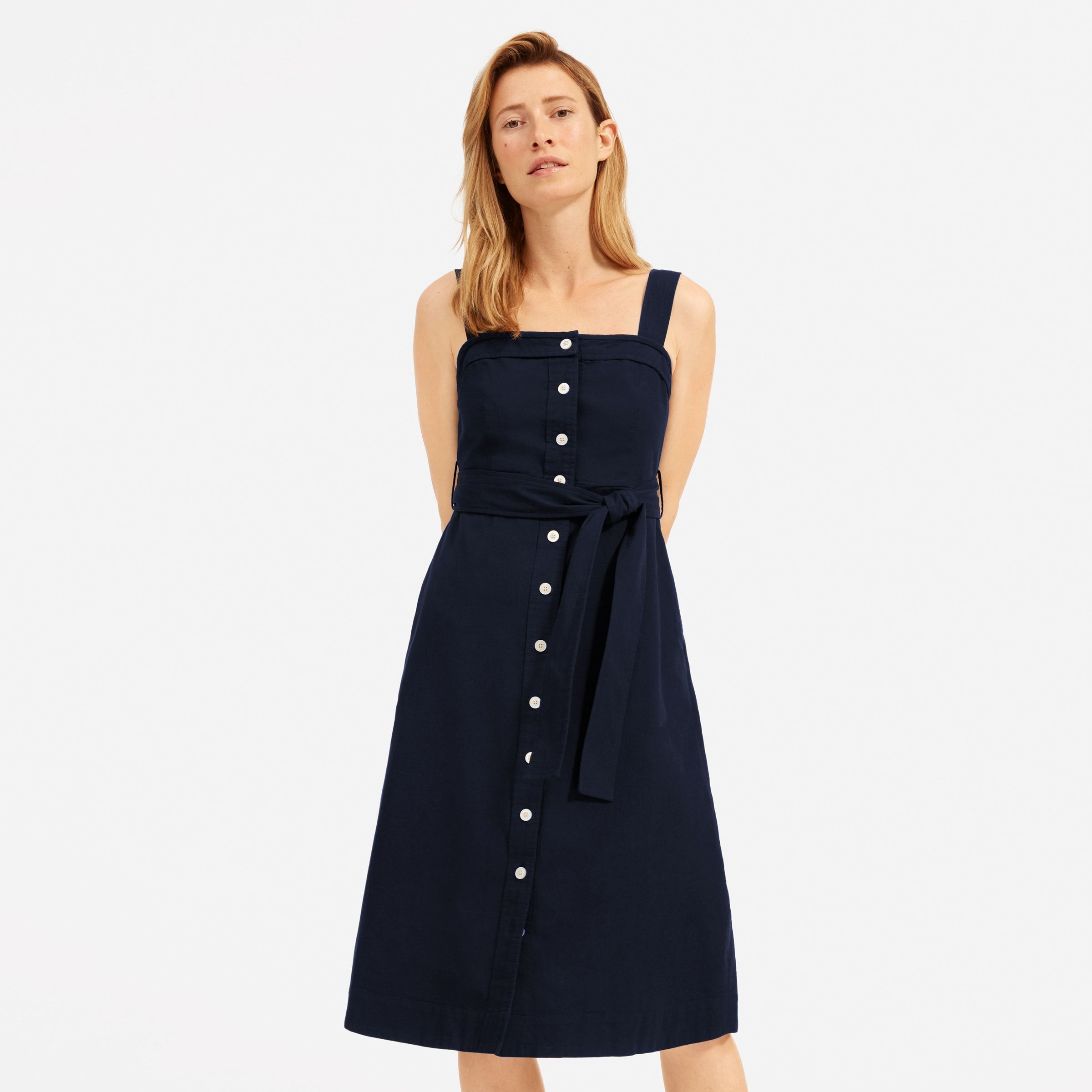 Everlane picnic dress top review