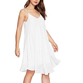 White Strap Dress
