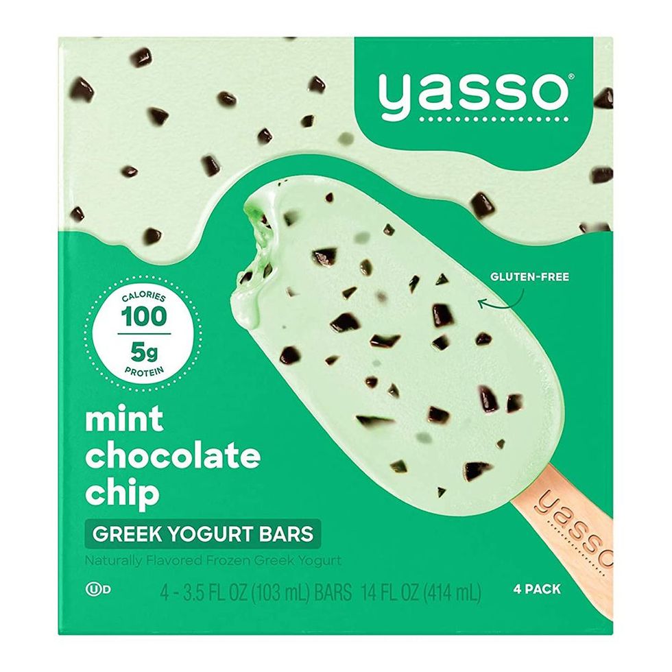 Yasso Mint Chocolate Chip Greek Yogurt Bars