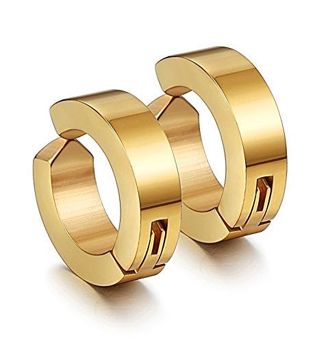 Clip-On Hoop Earring