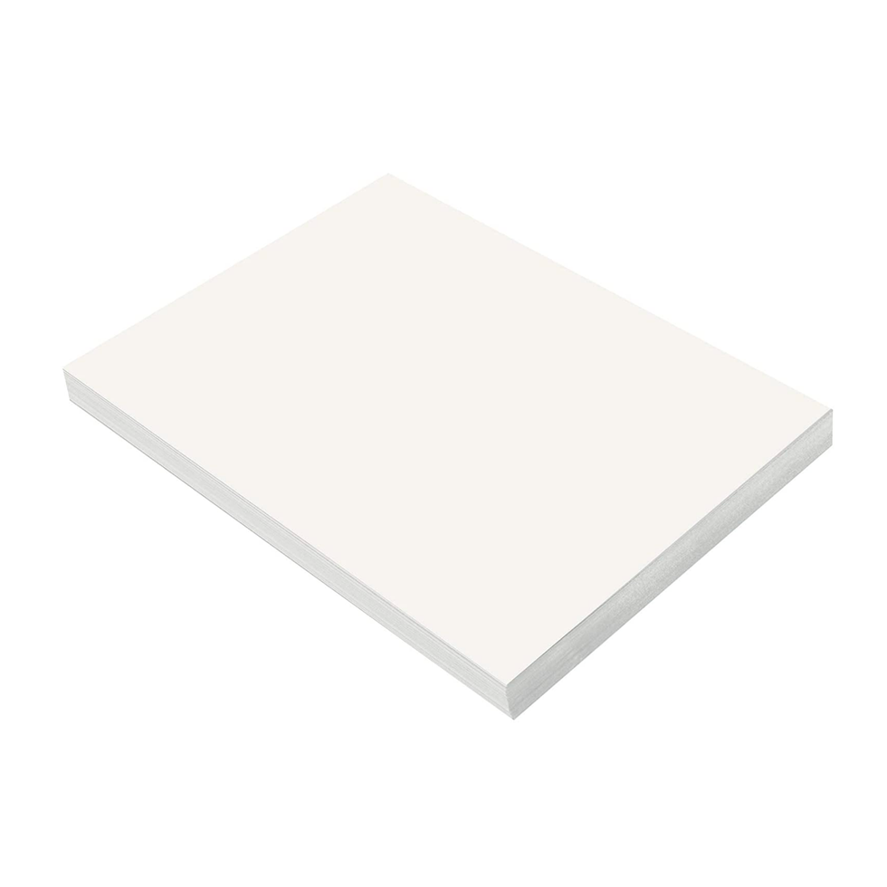 White Construction Paper