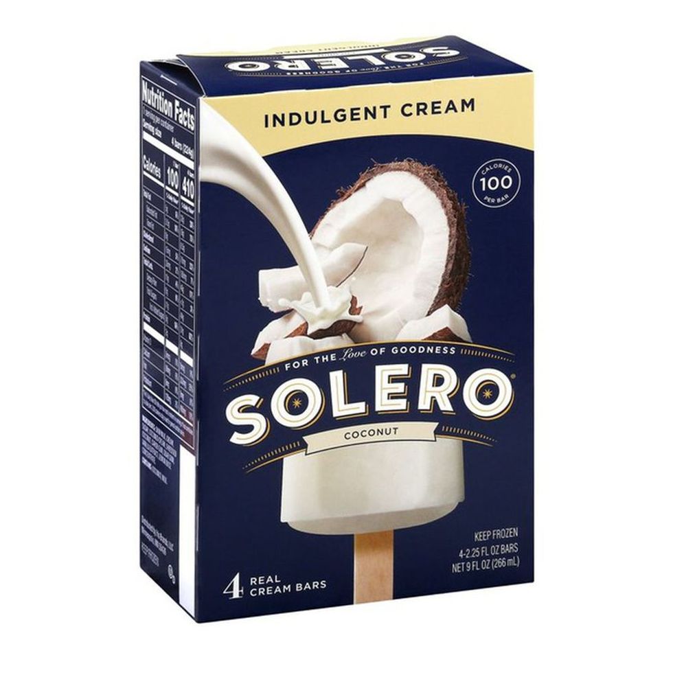 Solero Coconut Ice Cream Bars