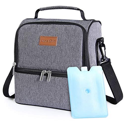 Lunch Bag for Men Work Lunch Bags Picnic Cool Bag for Men Small Cool Bags Insulated Lunch Bag with Ice Pack STNTUS Cooler Bag Adult Lunch Boxes Women Thermal Cool Bags for Lunch 