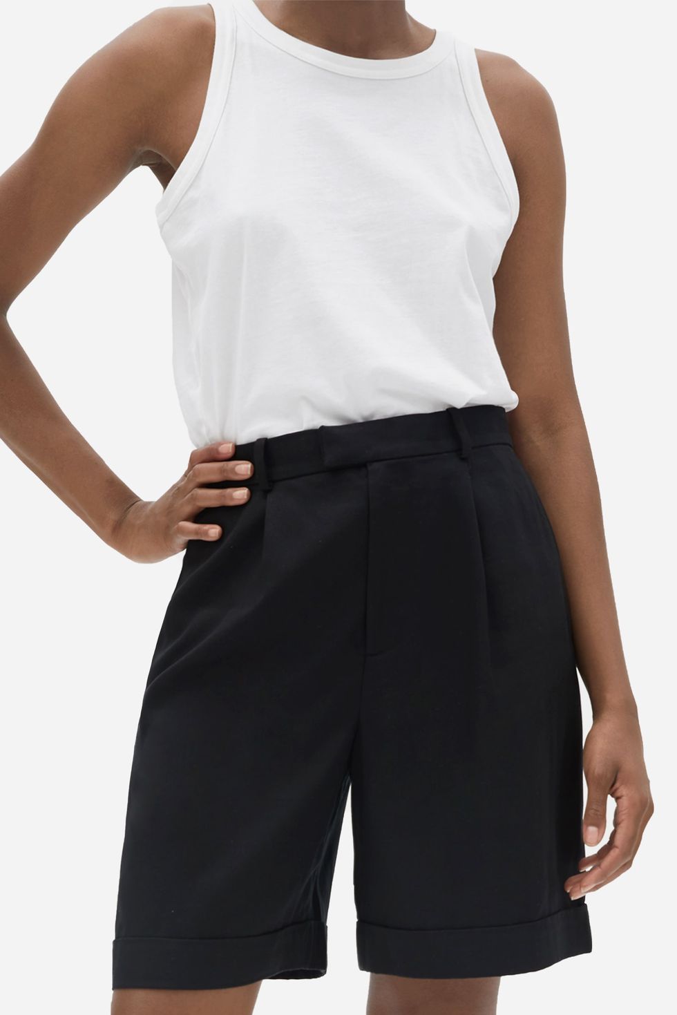 The Put-Together Pleat Short