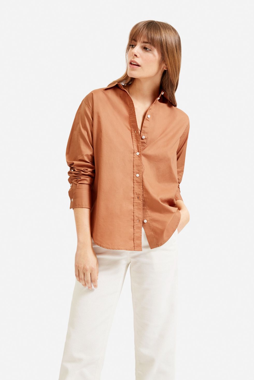 The Silky Cotton Relaxed Shirt 