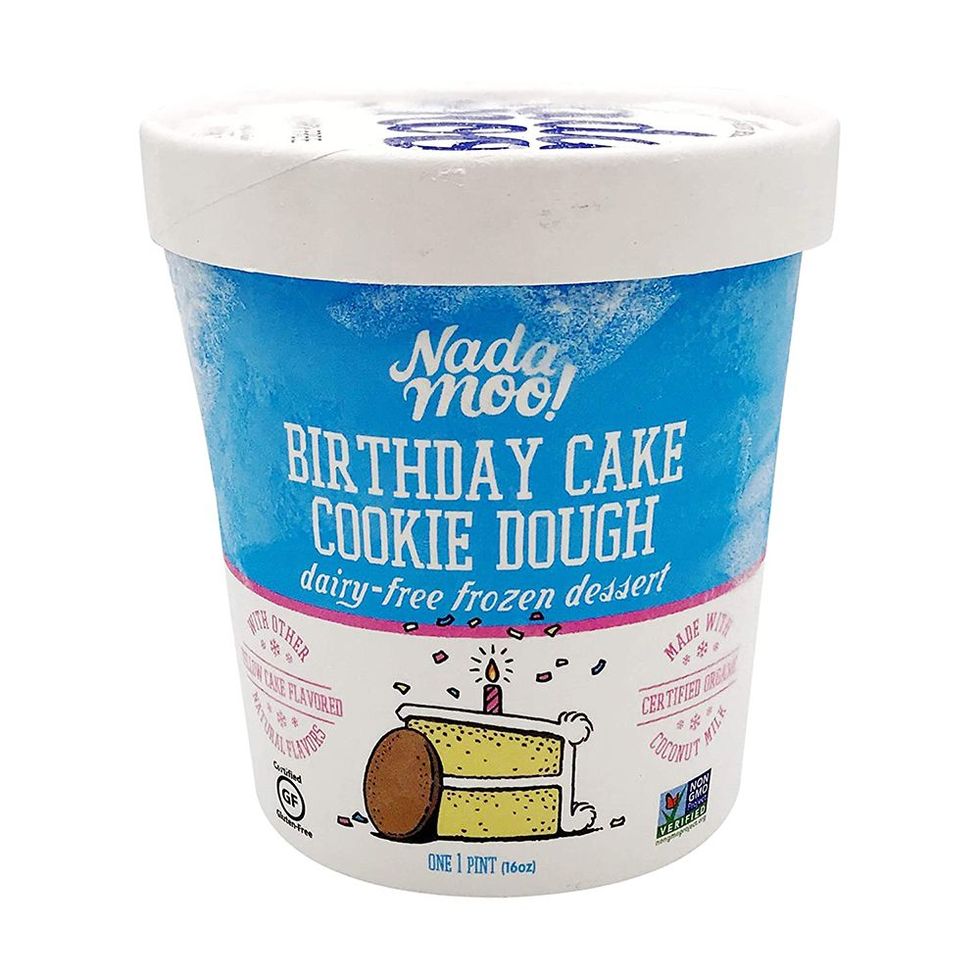 NadaMoo! Birthday Cake Cookie Dough Ice Cream