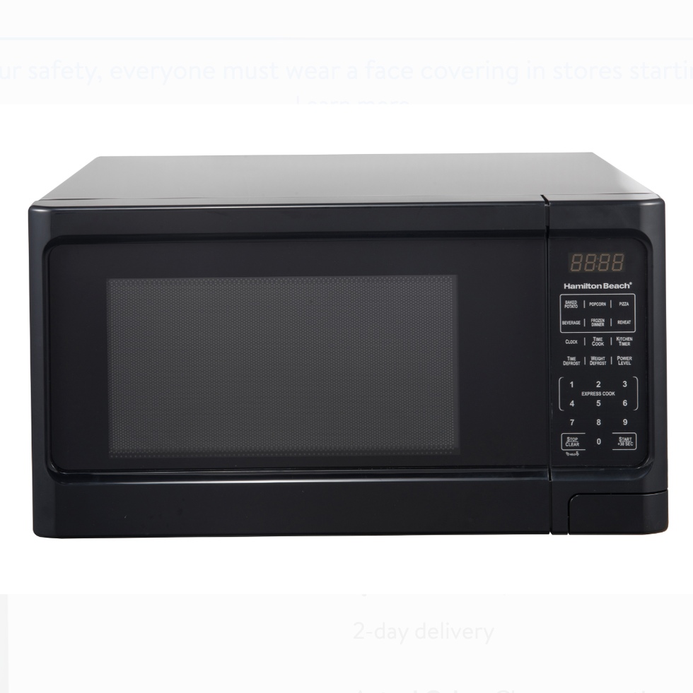 Hamilton Beach Black Digital Microwave Oven