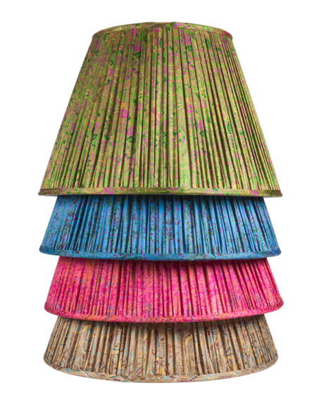 Vintage Silk Sari Lampshades
