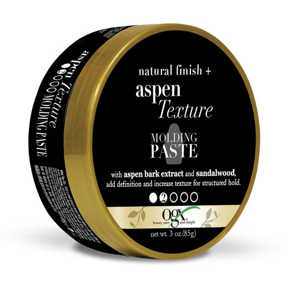 Natural Finish + Aspen Texture Molding Paste