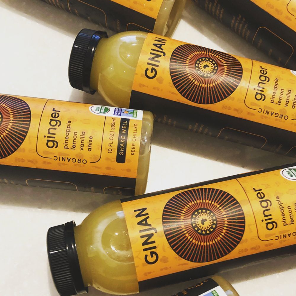 Ginjan Bros Cold-Pressed Ginger Juice (6-Pack)