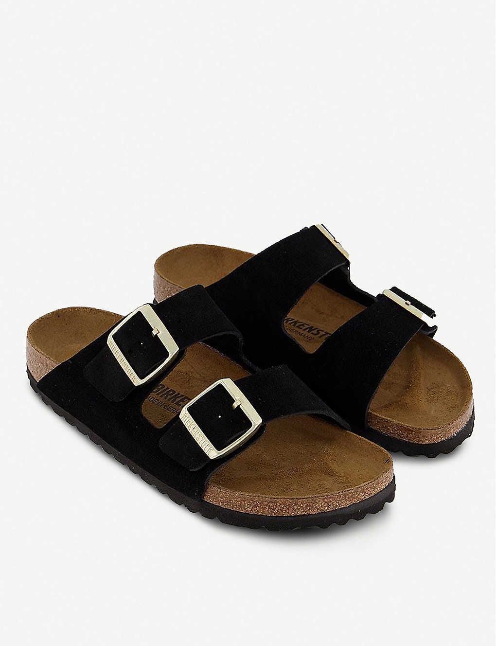 Arizona two strap sandals vl taupe suede discount exclusive