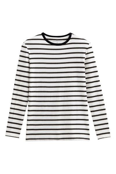 Breton Striped Cotton T-Shirt, was £20 now £8