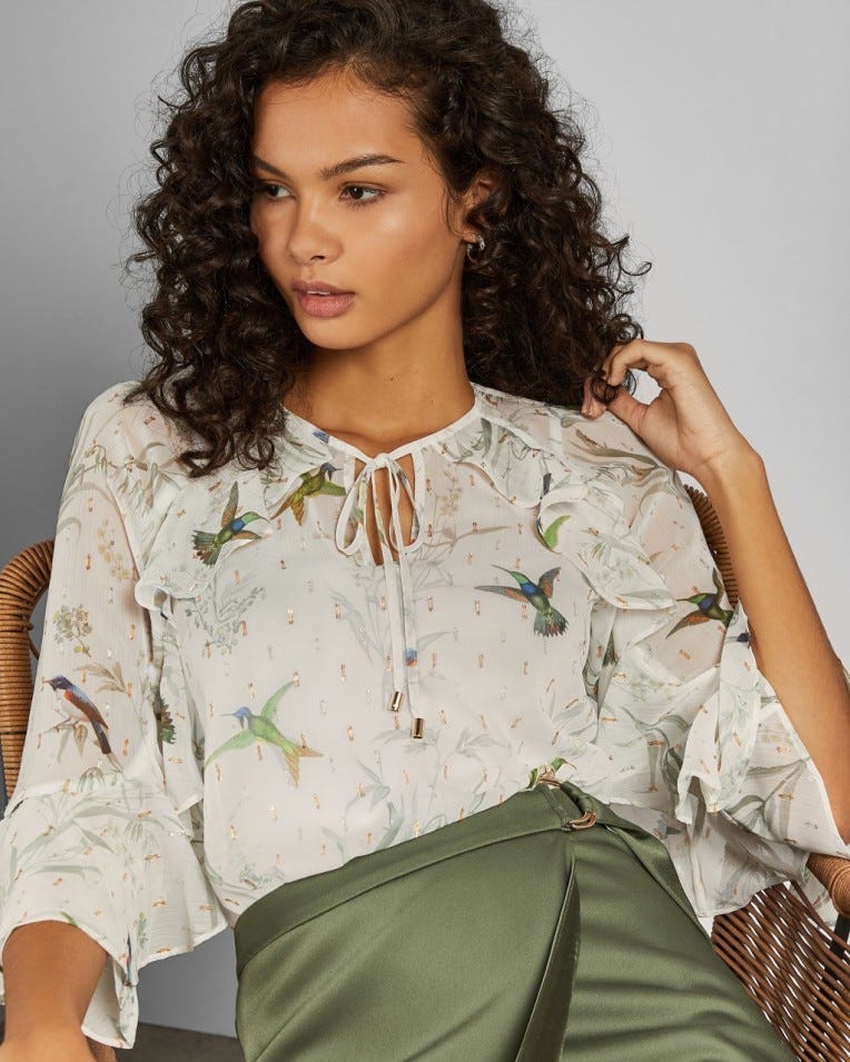 Printed Blouse 