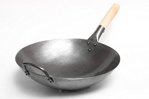 La pentola wok professionale tradizionale 