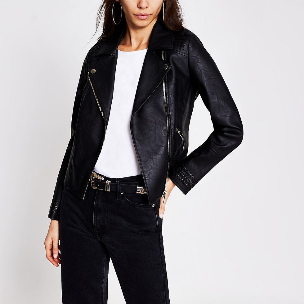 Faux Leather Jacket, £60