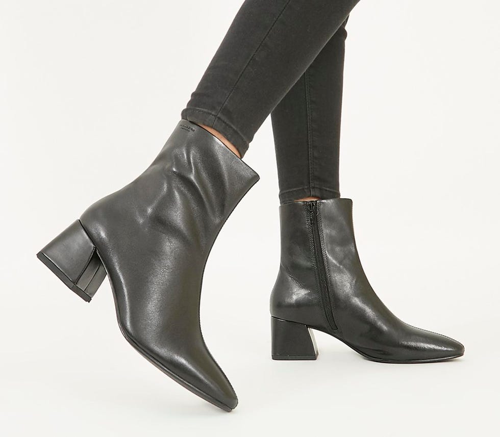 Block Heel Boots
