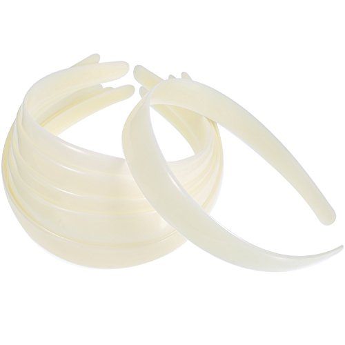 White Craft Headbands