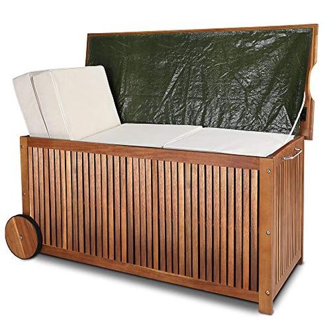 Garden Storage 22 Solutions For A Neat, Wooden Garden Bench With Storage Uk