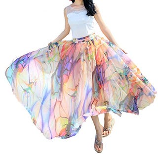 Maxi Chiffon Skirt