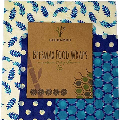 Beeswax wraps, set of 3