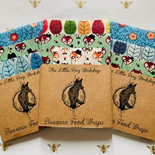 Beeswax food wraps, set of 3 Beeswax food wraps, set of 3