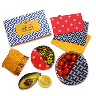 Beeswax wraps and bowl covers, set of 3 Beeswax wraps and bowl covers, set of 3
