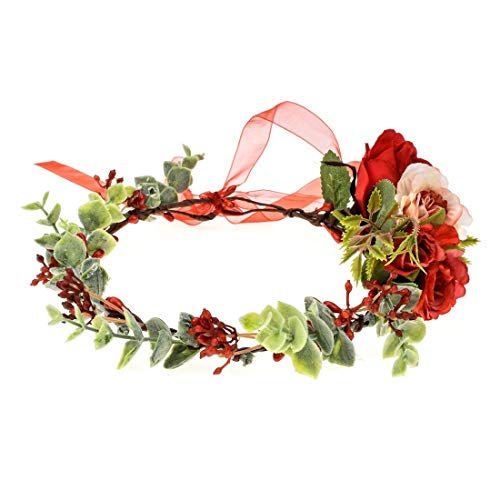 Floral Leaf Crown