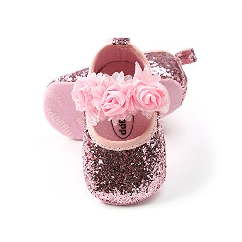 Pink Glitter Shoes