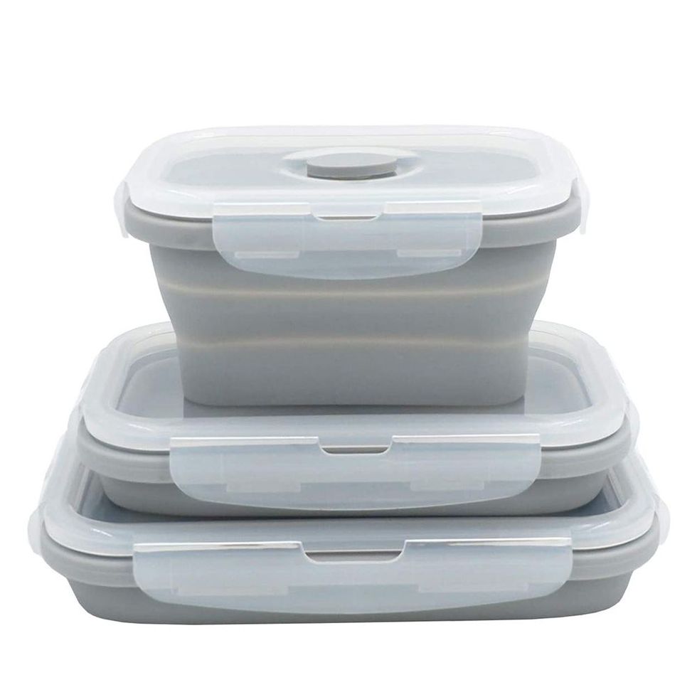 Collapsible Portable Food Storage Container