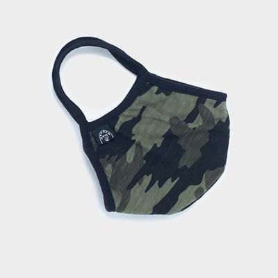 Todd Snyder Cotton Jersey Camo Face Mask