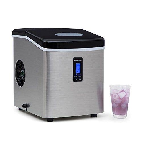 Klarstein Mr. Black-Frost - Máquina de hacer hielo