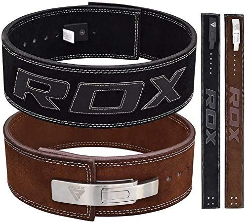 RDX Weight Lifting Belt Back Support Gym Strap Training 6" Fitness Powerlifting 