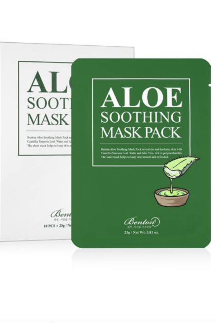 Aloe Soothing Mask Pack - 10 Sheets