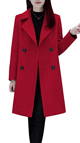 Red Pea Coat