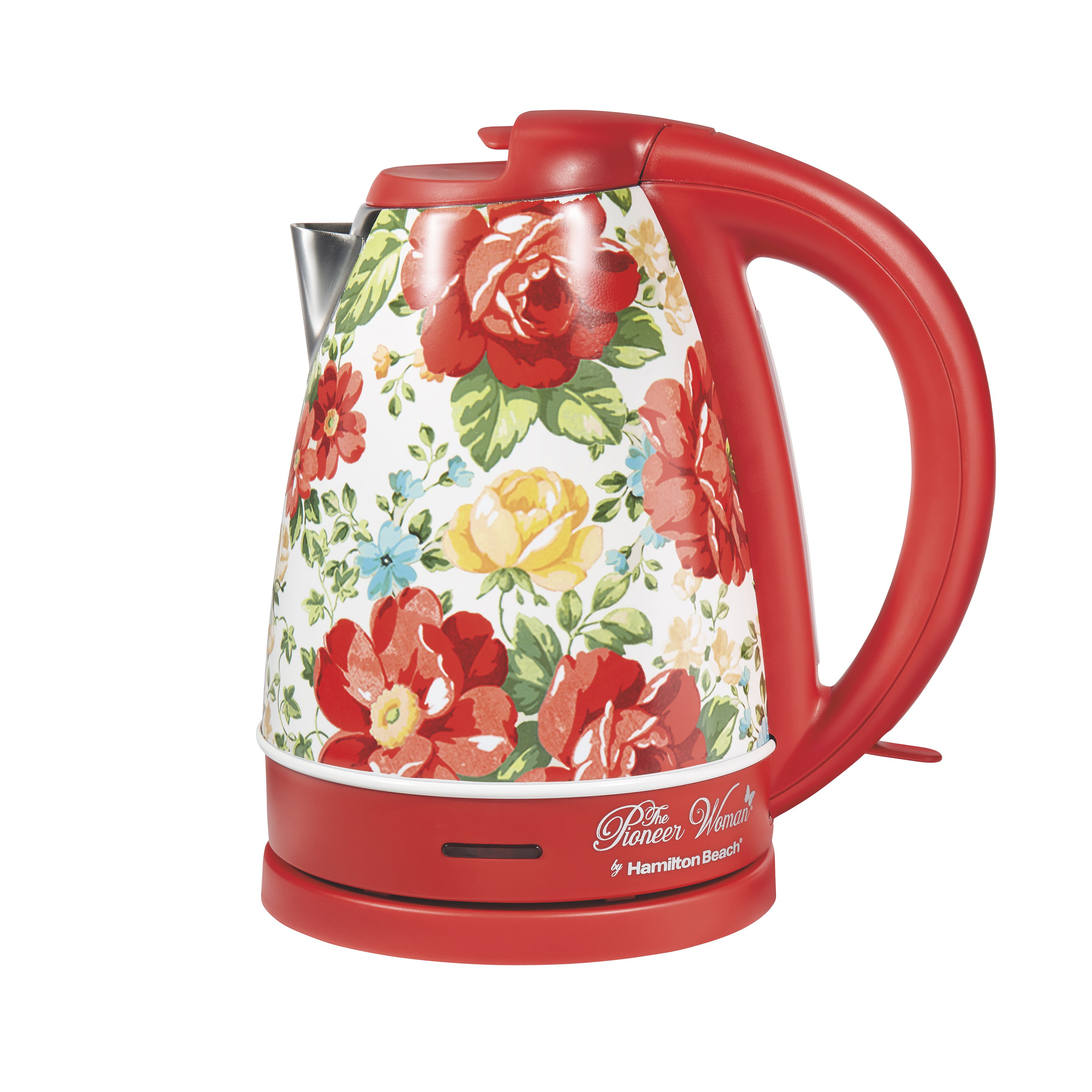 The Pioneer Woman Vintage Floral Electric Kettle