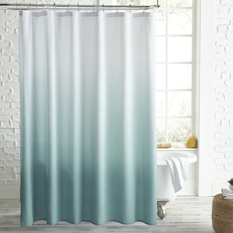 10 Cute Trendy Shower Curtains Best, Blue Ombre Shower Curtain