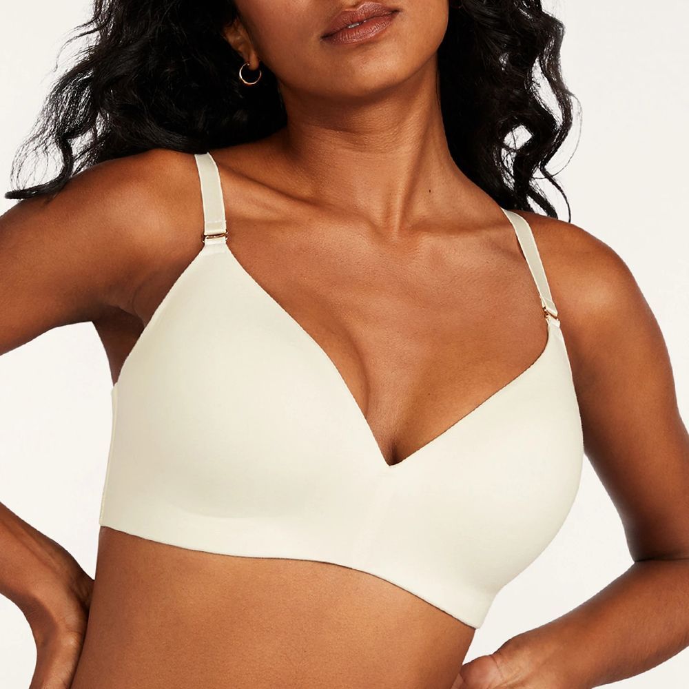 most supportive wire free bra