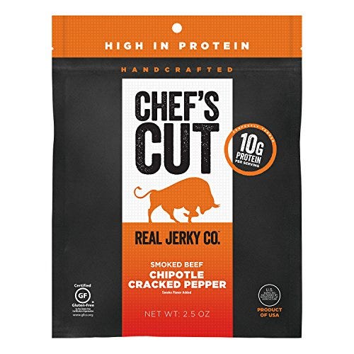 Smoked Beef Chipotle Cracked Pepper Jerky