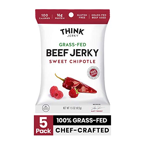 Grass-Fed Sweet Chipotle Beef Jerky (5 pack)