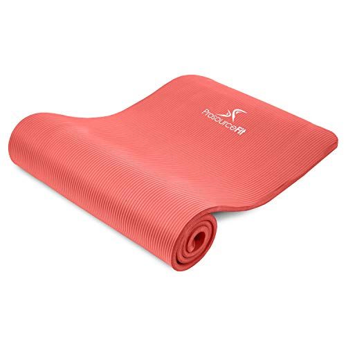  Extra Thick Yoga and Pilates Mat 1/2" - Red